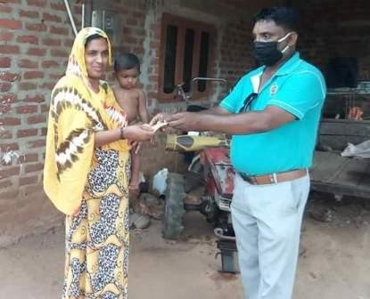 Providing relief to the people affected by the Covid 19 epidemic